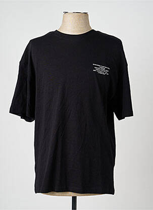 T-shirt manches courtes manches courtes noir JACK & JONES homme
