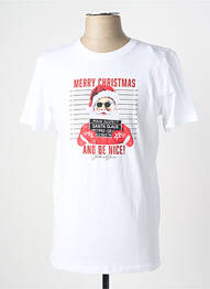 T-shirt blanc JACK & JONES homme