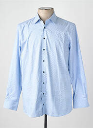 Chemise manches longues bleu OLYMP homme