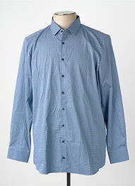 Chemise manches longues bleu OLYMP homme