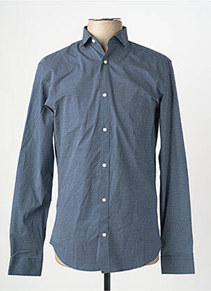Chemise manches longues bleu JACK & JONES homme