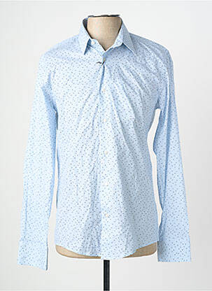 Chemise manches longues bleu PRIVATE BLUE homme