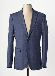 Blazer col tailleur bleu SELECTED homme