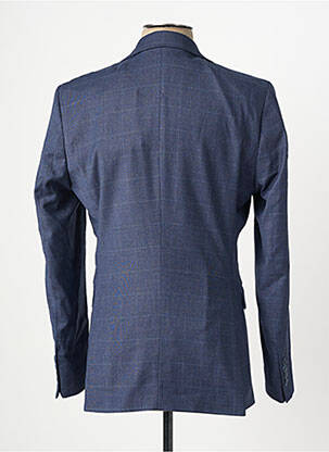 Blazer col tailleur bleu SELECTED homme