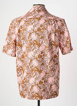 Chemise manches courtes marron ANTWRP homme