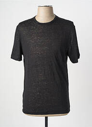 T-shirt noir MANGO homme