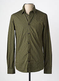 Chemise manches longues vert PETROL INDUSTRIES homme
