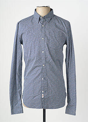 Chemise manches longues bleu PETROL INDUSTRIES homme
