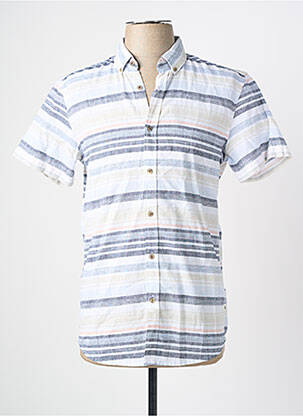 Chemise manches courtes gris TOM TAILOR homme