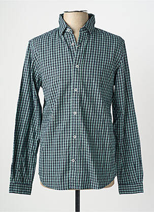 Chemise manches longues vert TOM TAILOR homme