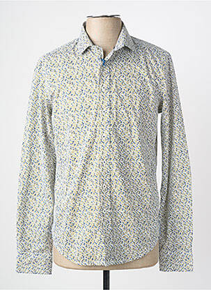 Chemise manches longues bleu HAZE&FINN homme