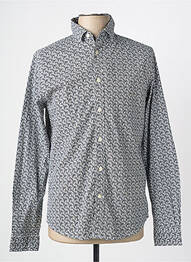 Chemise manches longues bleu TOM TAILOR homme