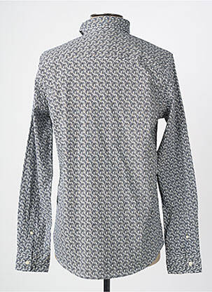Chemise manches longues bleu TOM TAILOR homme