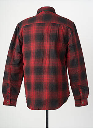 Chemise manches longues rouge PETROL INDUSTRIES homme