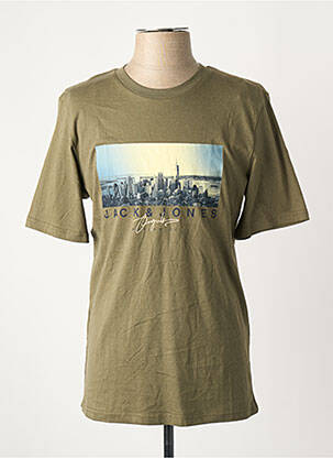 T-shirt vert JACK & JONES homme