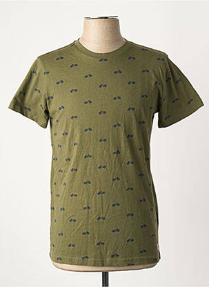 T-shirt vert PETROL INDUSTRIES homme