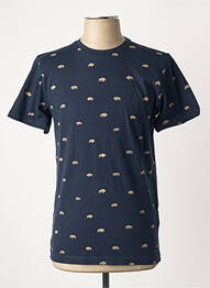 T-shirt bleu PETROL INDUSTRIES homme