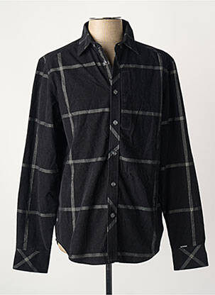 Chemise manches longues noir G STAR homme