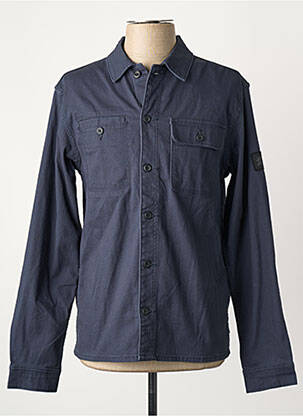 Chemise manches longues bleu JACK & JONES homme
