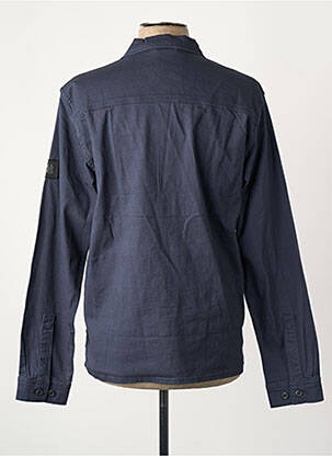 Chemise manches longues bleu JACK & JONES homme