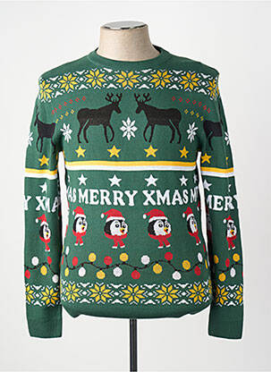 Pull vert JACK & JONES homme