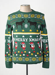 Pull vert JACK & JONES homme