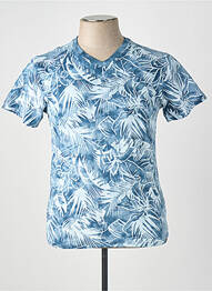 T-shirt bleu PETROL INDUSTRIES homme