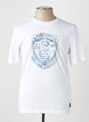 T-shirt blanc JACK & JONES homme