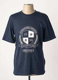 T-shirt bleu JACK & JONES homme