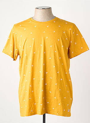 T-shirt ocre PETROL INDUSTRIES homme