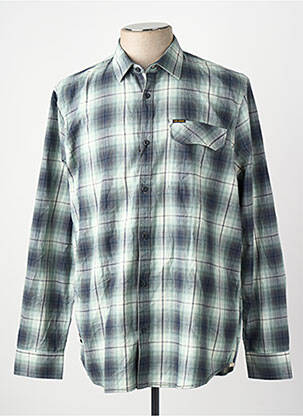 Chemise manches longues vert PME LEGEND homme