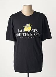T-shirt noir JACK & JONES homme