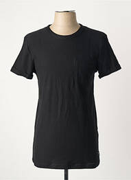 T-shirt coupe droite manches courtes noir TOM TAILOR homme