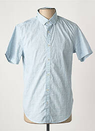 Chemise manches courtes bleu GARCIA homme