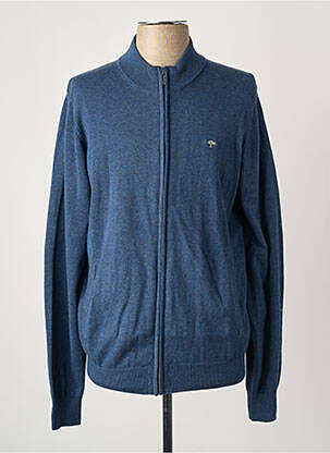 Gilet manches longues bleu FYNCH-HATTON homme