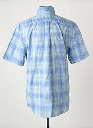 Chemise manches courtes bleu FYNCH-HATTON homme