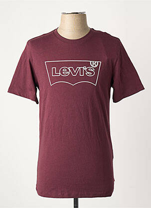 T-shirt violet LEVI'S homme