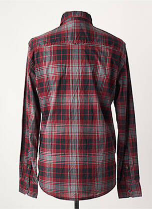 Chemise manches longues rouge S.OLIVER homme