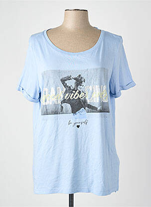 T-shirt bleu STREET ONE femme