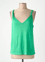 Débardeur vert MANGO femme