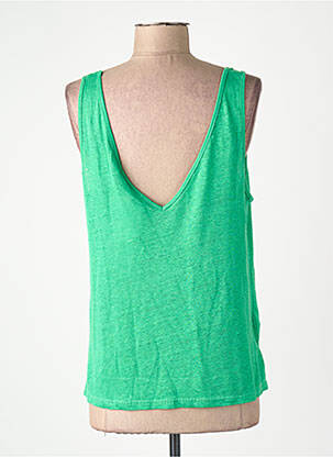Débardeur vert MANGO femme