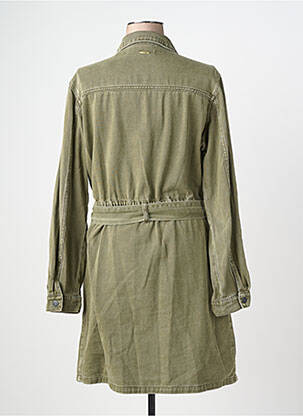 Robe mi-longue vert CIRCLE OF TRUST femme
