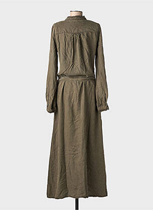 Robe longue vert BLUE DAZE femme