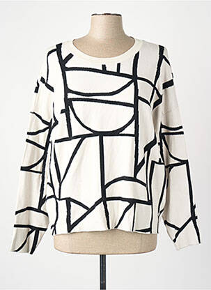 Pull blanc ZABAIONE femme