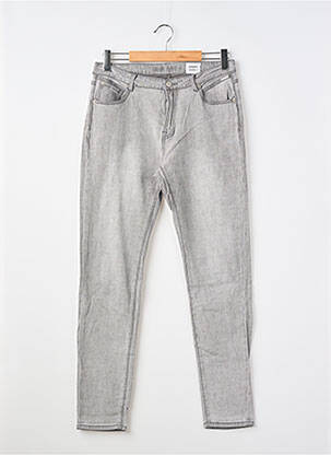 Pantalon droit gris BLUE DAZE femme