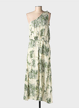 Robe longue vert DIEGA femme