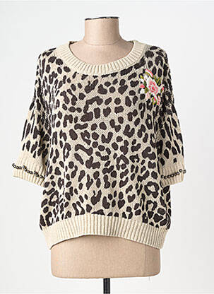 Pull beige TWINSET femme