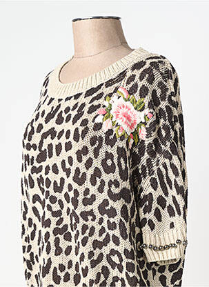 Pull beige TWINSET femme
