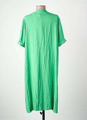Robe courte col v vert CARMAKOMA femme