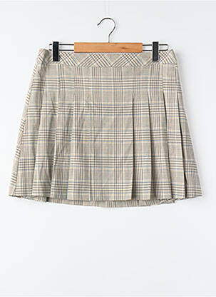 Jupe courte gris MANGO femme